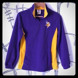 💜💛🏈 MN Vikings 🏈💛💜 quarter-zip Fleece